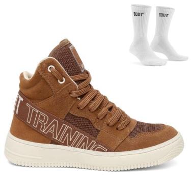 Imagem de Bota de Treino Feminino Boot Training Elastic + Meia Fitness Gym - Boo