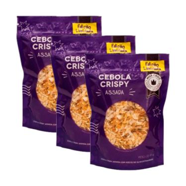 Imagem de Kit 3X: Crisp Cebola Sem Glúten Pouch Miss Croc 85g