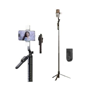 Imagem de Suporte Para Celular Retrátil Com Bluetooth E Estabilizador De Imagem 