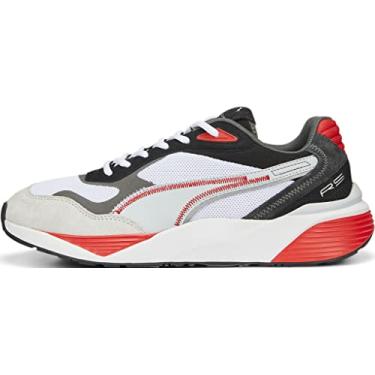 Imagem de PUMA Tênis feminino Rs-Metric, Puma Branco-Alto Risco Vermelho, 41