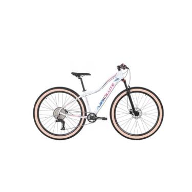 Imagem de Bicicleta Aro 29 Absolute Hera Quadro em Alumínio 12V Transmissão 1x12 Cubos K7 Pedivela Single 11x50D Freio Hidráulico MTB,15,Branco