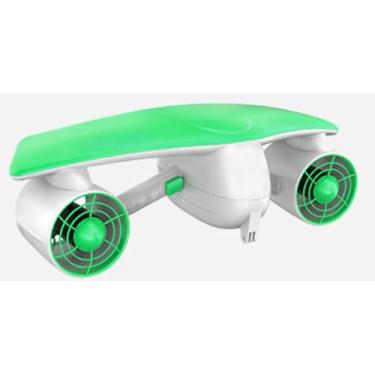 Imagem de GOYOJO Câmera de ação de scooter subaquática compatível com scooter subaquático para crianças/adultos, bateria de 6000 mAh - verde