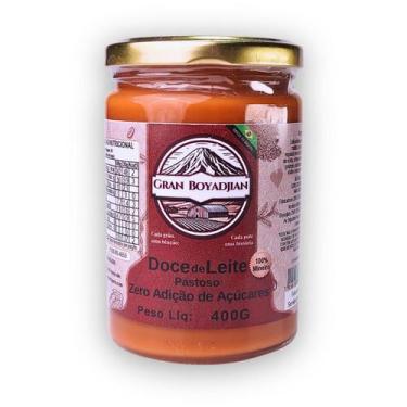 Imagem de Doce de Leite Zero Açúcar Gran Boyadjian Fórmula Exclusiva com 95% Lei