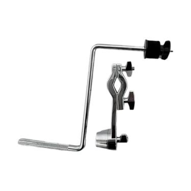 Imagem de Dynwave Suporte de prato com braço articulado, acessório para instrumento de percussão, suporte de prato profissional, robusto, ajustável e portátil.