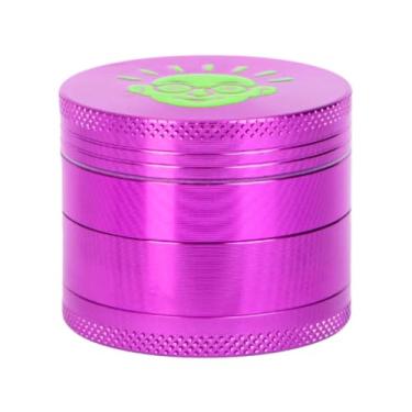 Imagem de Dichavador Bem Bolado 4 partes 5 cm Alumínio Roxo