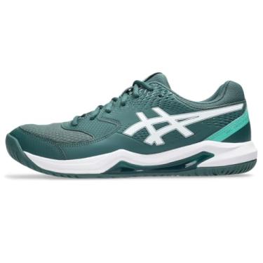 Imagem de ASICS Tênis masculino Gel-Dedicate 8, Netuno escuro/branco, 41