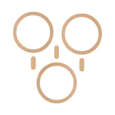 Imagem de Anel De Metal Magnético Universal Para Carregador Sem Fio Magsafe, Ade