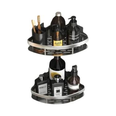 Imagem de Prateleira Retangular De Parede Para Banheiro, Sem Furos, Suporte Para