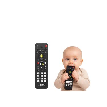 Imagem de Mordedor Infantil Macio Bebê Controle Tv Cheiro Tutti Frutti