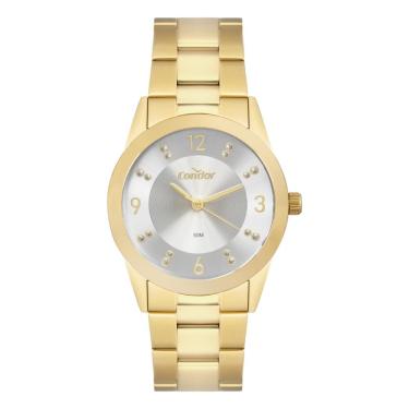 Imagem de Relógio Condor Feminino Ref: Co2035nqn/4k Casual Dourado