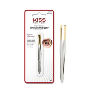 Imagem de Pinça Ponta Reta Premium Kiss New York - Ruby Kisses