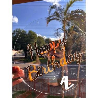 Imagem de Placa de acrilico para decoracao de festa - Acrílico cristal + Acrílic