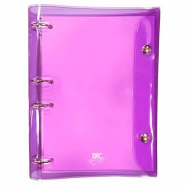 Imagem de Fichário Colegial CRISTAL 192 folhas 10 Divisórias DAC