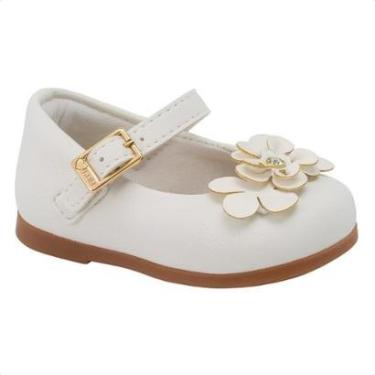 Imagem de Sapatilha Baby Klin Princesa Flor Estilosa Confortável-Feminino