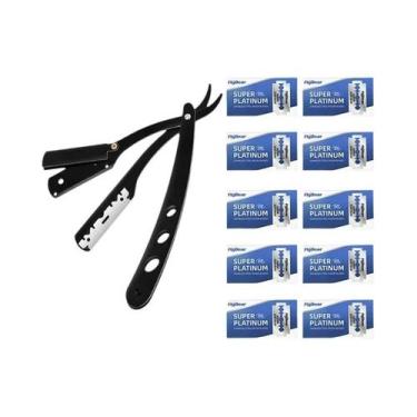 Imagem de Navalha De Segurança Dobrável Vintage Para Homens, Aparador De Barba E