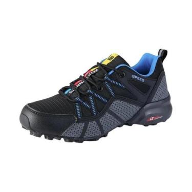 Imagem de Sapatos De Ciclismo Masculinos Antiderrapantes Confortáveis Para Monta