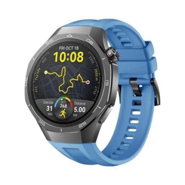 Imagem de Pulseira De Silicone De 46mm Para Huawei Watch GT6 pro GT5 pro Acessór
