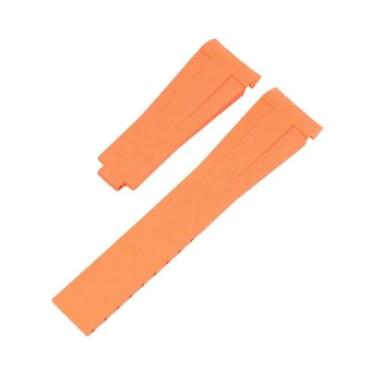 Imagem de Pulseira De Borracha À Prova d'Água De 20mm Para Rolex Série Ghost Day