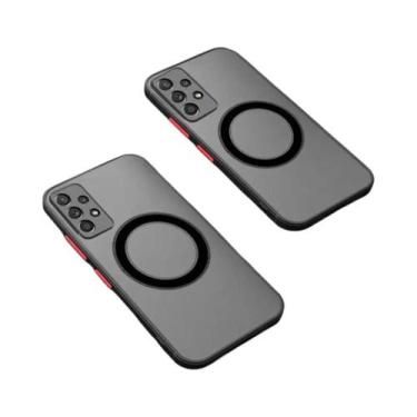 Imagem de Capa Magnética Fosca Para Carregamento Sem Fio Samsung Galaxy Série a 