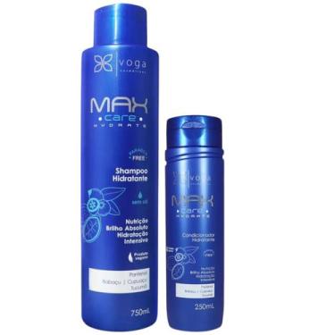 Imagem de Kit Max Care Hydrate 1 Shampoo 750ml 1 Condicionador 250ml Voga