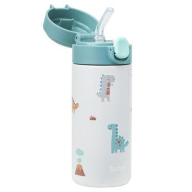Imagem de Garrafa Térmica Parede Dupla Buba Magic Dino 400ml