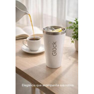 Imagem de Copo Térmico Sleek 473ML Off White GLUCK