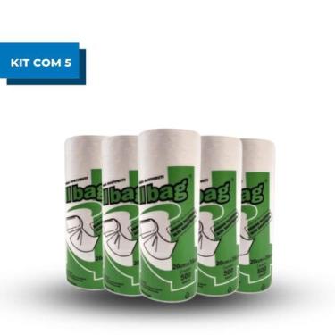 Imagem de Kit 5 Bobinas Picotadas Roll Bag 20x35 Valgroup
