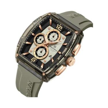 Imagem de Relógio De Quartzo Masculino Para Esportes Militares, 50m À Prova D'ág