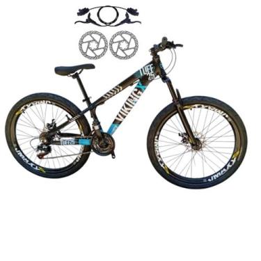 Imagem de Bicicleta Aro 26 Vikingx Tuff 25 Cambio Importado 24 Velocidades Rodas