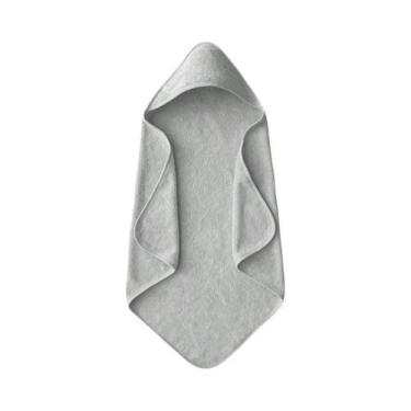 Imagem de Roupão De Bebê Em Fleece Coral Branco 80x80cm, Toalha Para Crianças, C