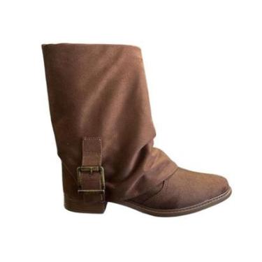 Imagem de Bota Feminino Vizzano 3077.126 Camurça Strech Duo-Feminino