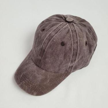 Imagem de Boné Liso Masculino Feminino Unissex Sarja Aba Curvada Com Regulagem D