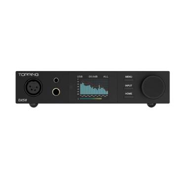 Imagem de DAC de Mesa e Amplificador para Fones Fanmusic Topping DX5 II ES9039Q2