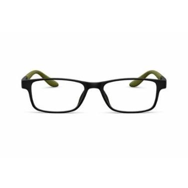 Imagem de Armação Óculos de Grau Masculino Leve Confortável-Masculino