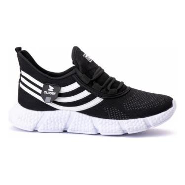 Imagem de Tênis Feminino Casual Caminhada Treino Confortável Macio Leve Barato -