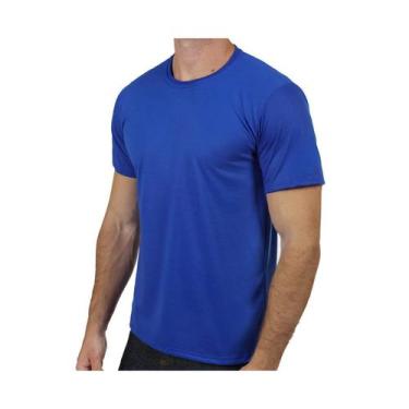 Imagem de Camiseta Manga Curta 100% Poliéster  - DH Pollo, Azul royal, G2