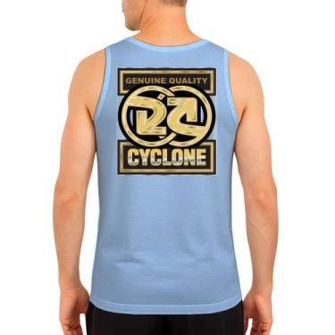 Imagem de Regata Cyclone Raft Metal, Azul teddy, GG