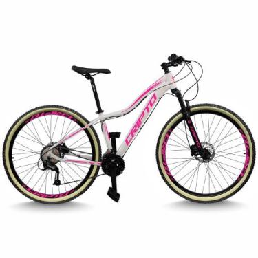 Imagem de Bicicleta Aro 29 Cripto 24 Marchas Freio Disco c/Suspensão Pneu Bege, 