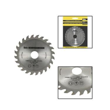 Imagem de Serra Circular C/ Ponta de Vidia 110mm(4.3/8") 24 Dentes - EDA
