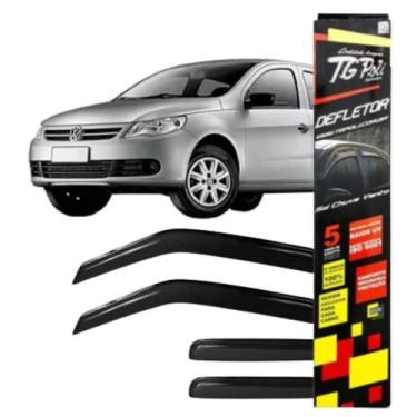 Imagem de Calha De Chuva Defletor Gol G5/ Voyage 2008/2017 4 Portas - Tgpoli(22.