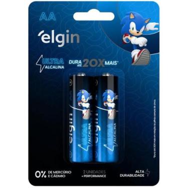 Imagem de Pilha Alcalina Pequena AA BL.C/02 - ELGIN
