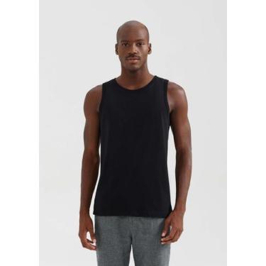 Imagem de Regata Básica Masculina World - Hering, XXG, Preto