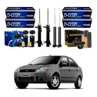 Imagem de Amortecedor Dianteiro Traseiro Fiesta Sedan 1.6 2007 A 2009 - Nakata