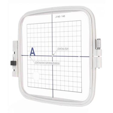 Imagem de Bastidor 14 x 14 cm para máquina de bordar JANOME MC200E - ELNA 8100
