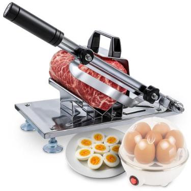 Imagem de Kit Fatiador Carnes Frios Salames Fatiar Cortar Cozedor 220v - Snel Ho