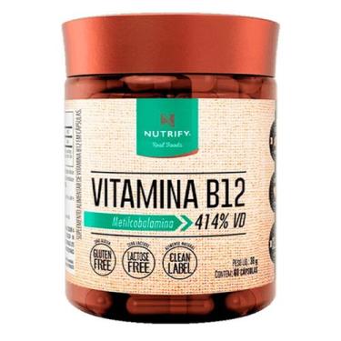 Imagem de Vitamina B12 - 120 Cápsulas - Nutrify