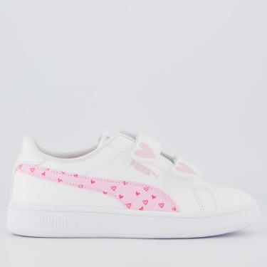 Imagem de Tênis Puma Smash 3.0 Hearty V PS Infantil-Feminino