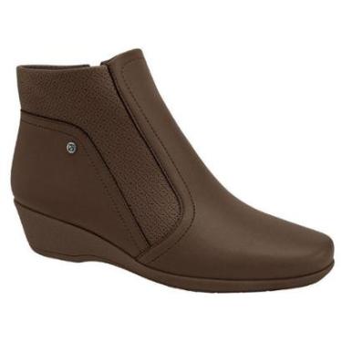 Imagem de Bota Feminina Ivone Cano Curto Madeira Piccadilly 143217-5-Feminino