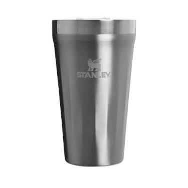 Imagem de Copo Texturizado Stanley Stainless Steel 473ml, com Tampa, 8820