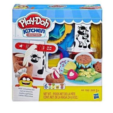 Imagem de Massinha Play Doh Leite e Biscoitos Kitchen Creations - Hasbro